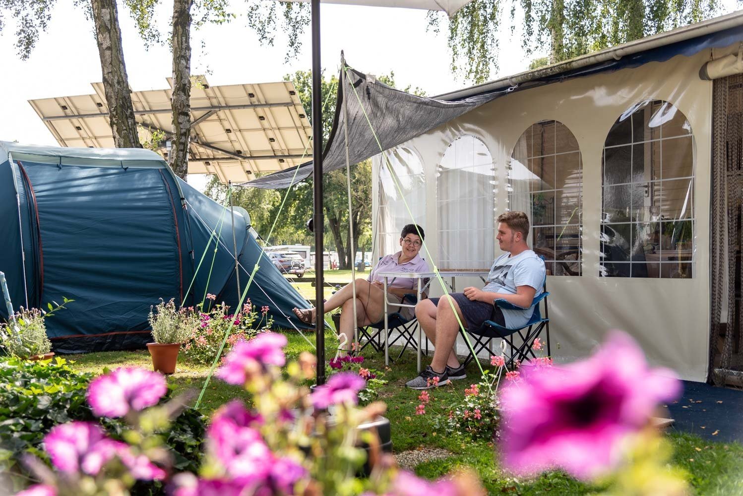 Emplacements spacieux