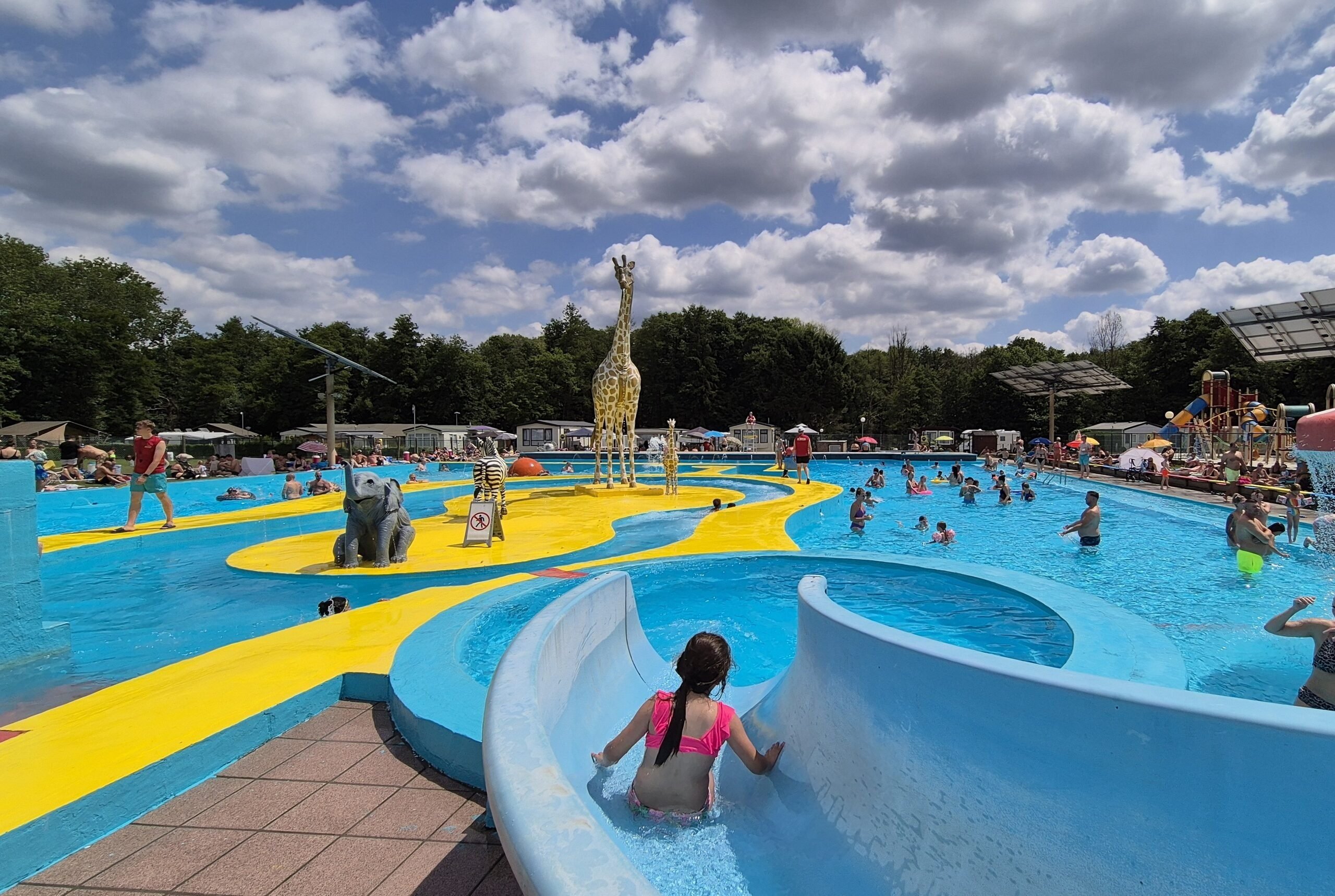 Paradis aquatique du Recreatieoord Wilhem Tell
